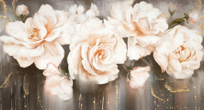 Obraz Brzoskwiniowe róże