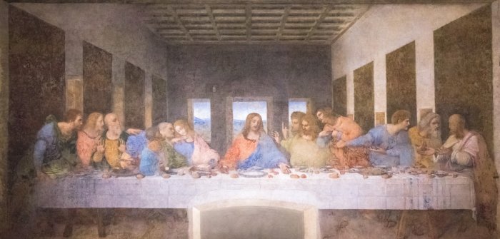 Obraz Ostatnia Wieczerza autorstwa Leonarda da Vinci z okresu renesansu