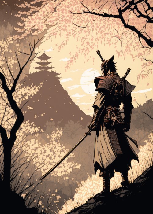 Obraz Samuraj