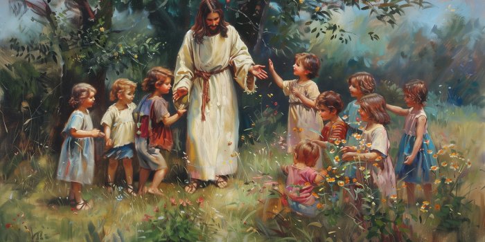 Obraz Jezus i dzieci