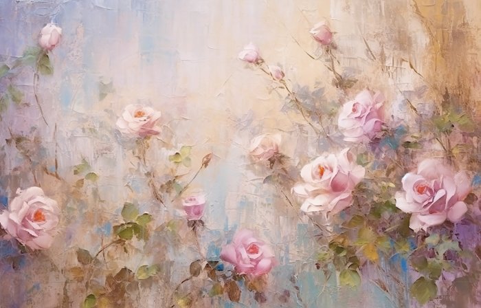 Obraz Malowane róże