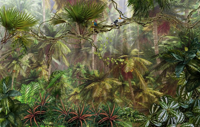 Obraz Głęboka dżungla