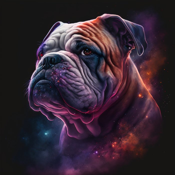 Obraz Pies Bulldog